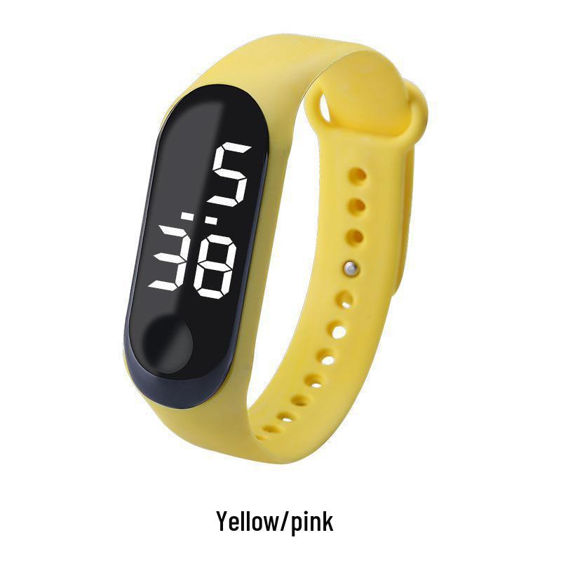 New Fashion M3LED White Light Sports Touch Control Bracelet for Campus Students & Couples.