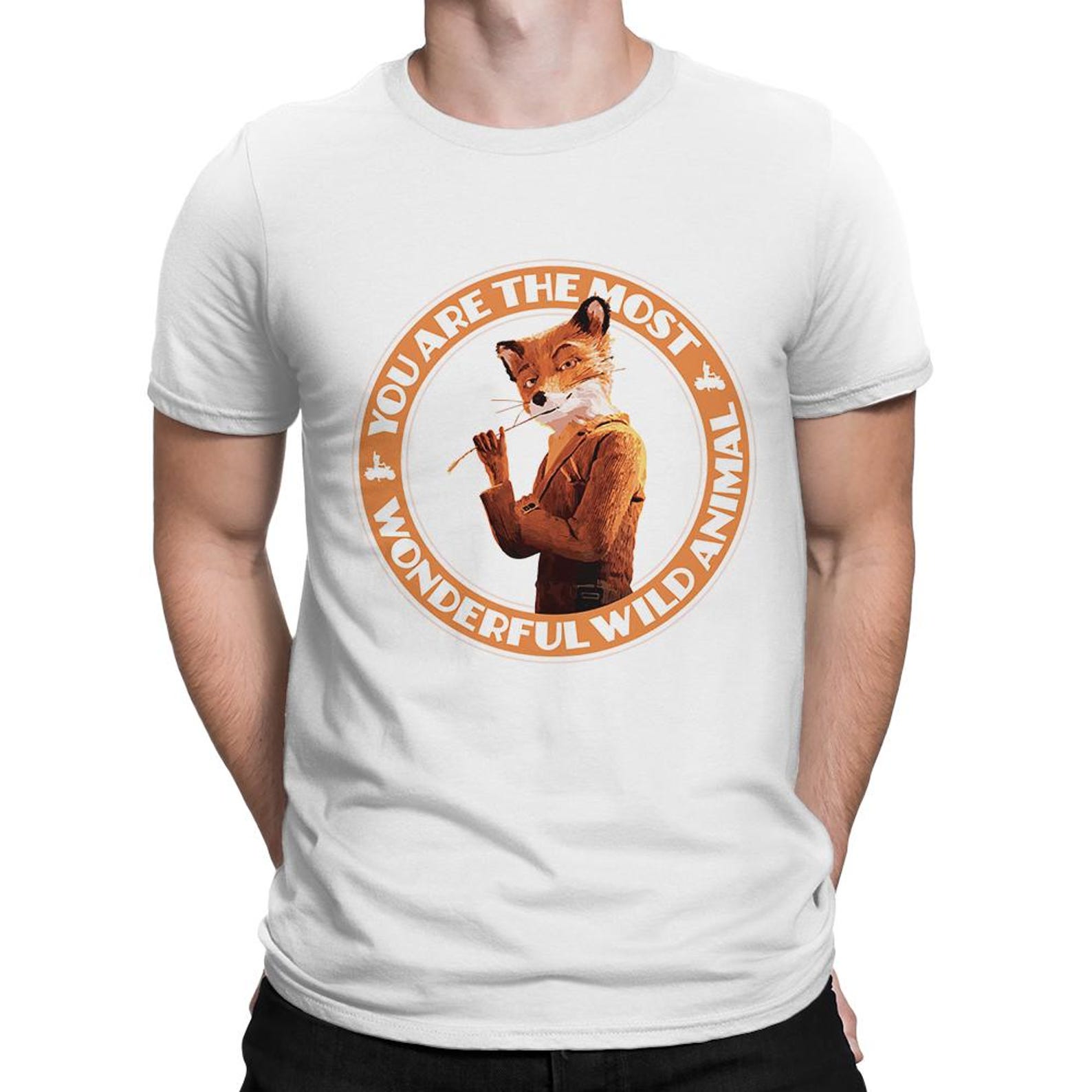 Fantastic Mr. Fox Wonderful Wild Animal T-Shirt, Wes Anderson Movie Shirt, Men s and Women s Sizes S