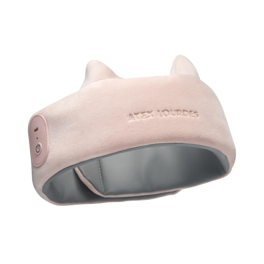 ATEX Madro Moon Dry Head Spa for Scalp Care, Head, Temples, and Back of the Head, Quiet, Cordless, Pink, AX-HX345pk, Christmas Gift