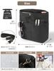 Small, vertical, self-standing bag-in-bag [2-way shoulder strap], lightweight inner bag for backpacks and tote bags, dividers, and organizer (Pearl