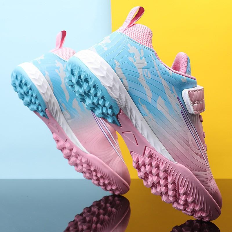 Football shoes women's youth boys and girls TF broken nails sports and leisure shoes student competition professional training shoes