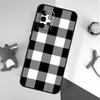 Buffalo Plaid Pattern Case For Samsung Galaxy A54 A34 A24 A14 A12 A22 A32 A42 A52 A72 A52S A51 A71 A13 A53 Cover