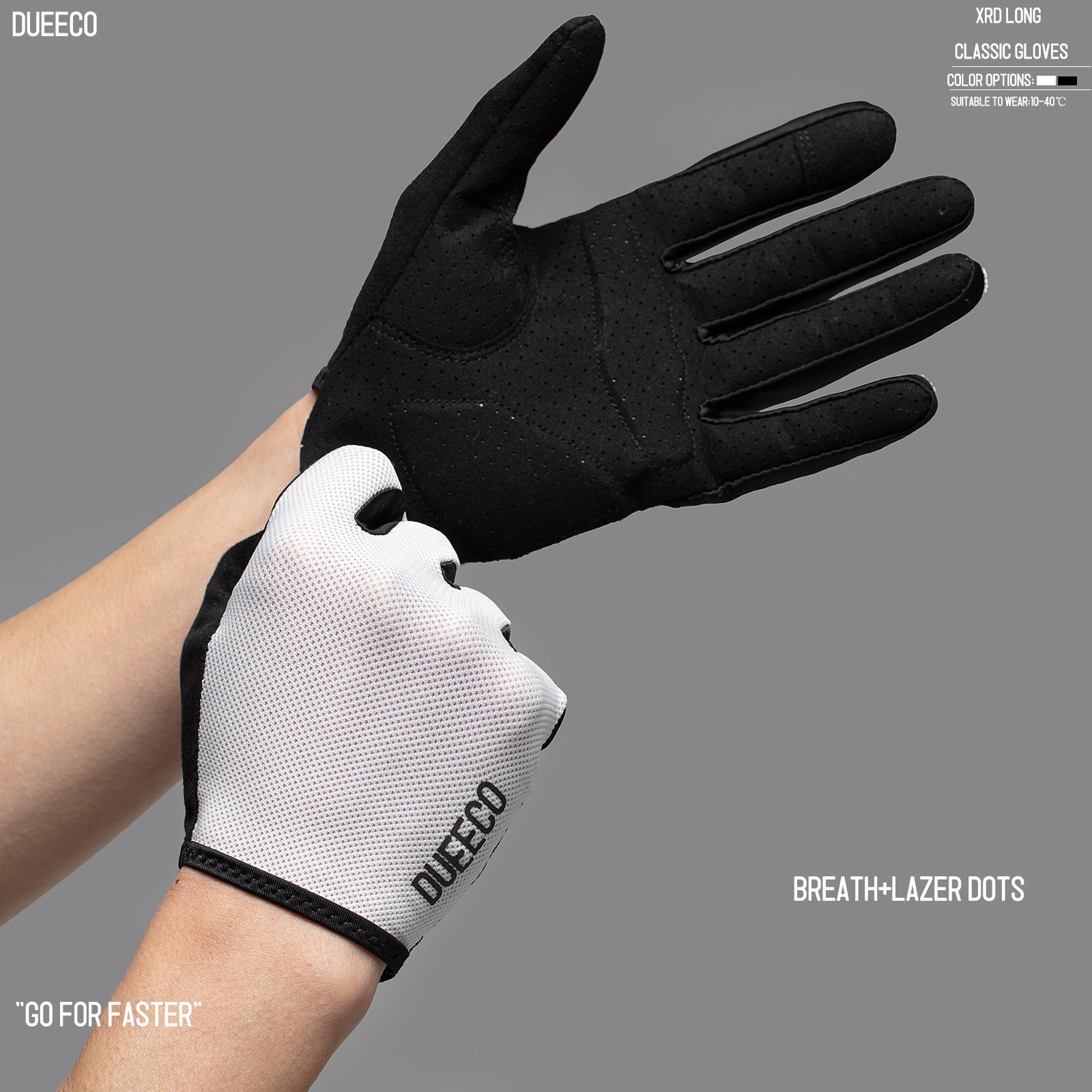 Mountain Bike Gloves,Bicycle Gloves,Full Finger Cycling Gloves-XRD Pad With Shock Absordbing MTB Gloves Full Finger For Men XL белый