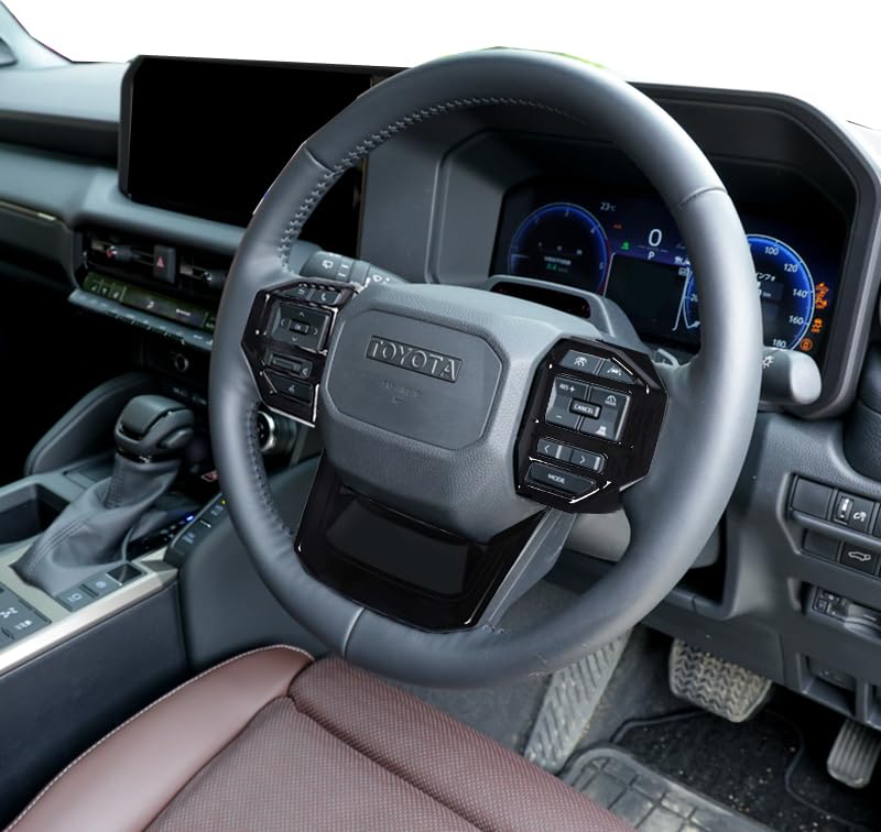 KUTOOK New Land Cruiser 250 LC250 Rankle 250 VX GX ZX Interior Stylish Accessories Steering Garnish Steering Cover