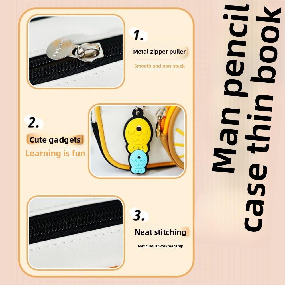 Large Capacity 3D Cat Pen Bag Portable Pen Box Practical Gift Pencil Case  Gift