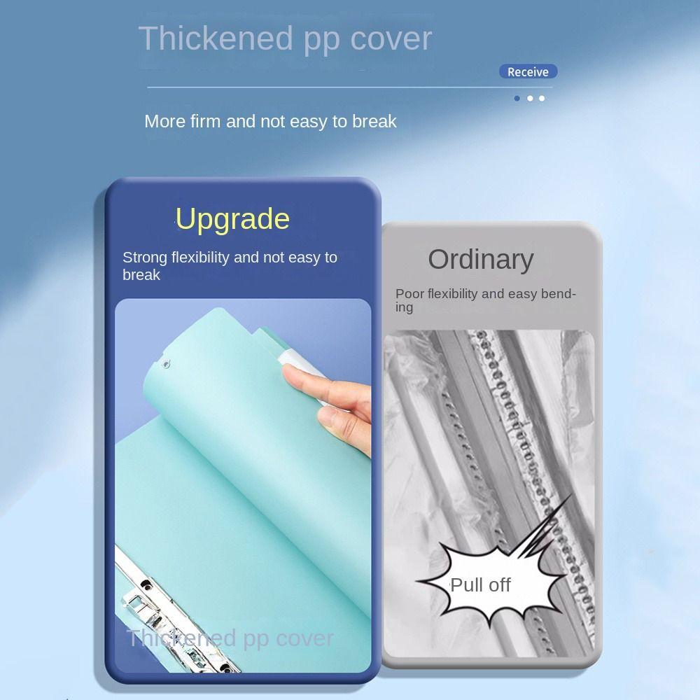 Strap Test Paper Collection Book Multifunction Classification Organizer Durable Clipboard  Student