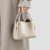 Soft leather women's bag bucket bag women's spring and summer messenger bag handbag versatile single shoulder mother women's bag