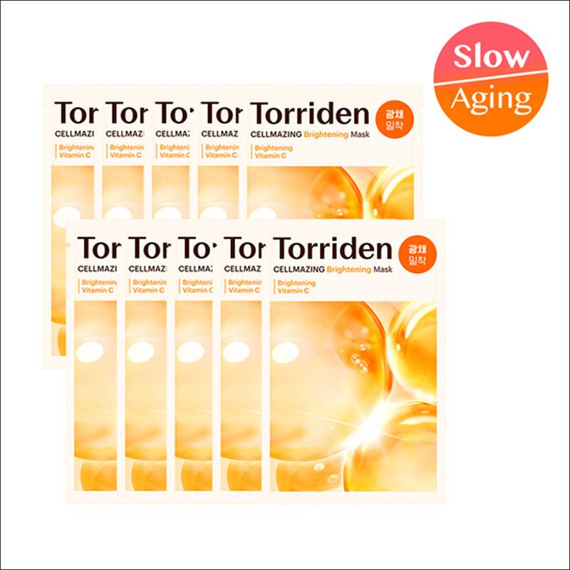 torriden Facial Mask 10EA (3 Types - Hydration/Soothing/Brightening)