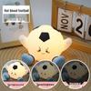 World Cup Night Light: Cartoon Soccer Silicone Lamp for Kids' Sleep