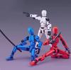 No oBML Poseable Robot Assembly Model Doll with Articulated for Birthday Day Adult Fun Practice Model Toy, Articulated, Required, Weapons,