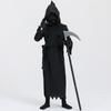 Barnas Halloween Cosplay Kostyme Reaper Kostymesett (Jumpsuit Hatt Belte Ljå Hansker)