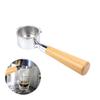 51mm Coffee Bottomless Portafilter with Filter Basket & Wooden Handle Replacement for   EC680 EC685 Coffee Machine Tool Reusable Alloy Filters 