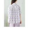 DIMANAF 2026 Plus Size New Summer Women Blouse Shirt Short Sleeve Fashion Print Floral Casual Loose Cotton Lady Tops Shirts