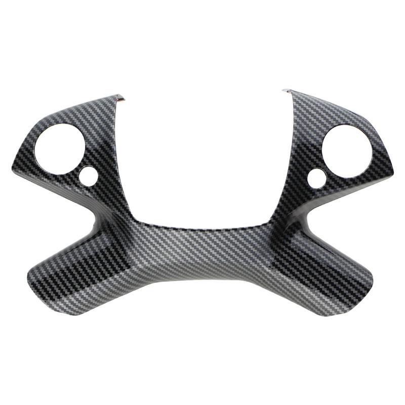 1 PC For Mercedes Benz E-Class 2009-2012 2013 (W212) Simulated Carbon Fiber Steering Wheel Trim Cover Sticker