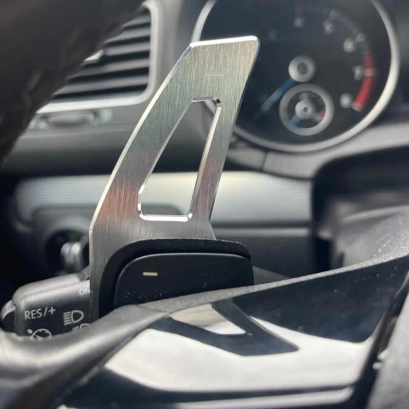 Für VW Golf 5 6 Mk6 GTI R Jetta Mk5 Passat B6 B7 CC Polo Sharan Tiguan Seat Leon DSG Schaltwippen-Verlängerung Schalthebelabdeckung