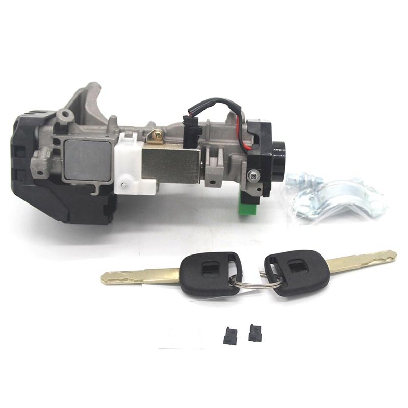 AB56-Car Door Lock Ignition Switch Cylinder With Keys Complete Set 72185-S9A-013 For Honda CRV Civic Odyssey