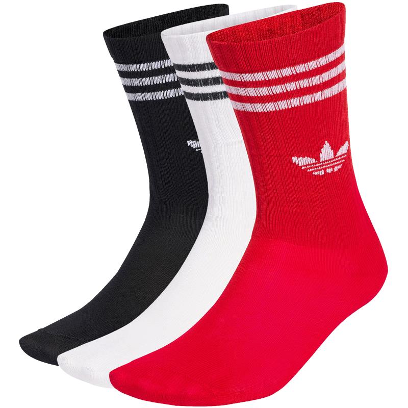 

Adidas Детские спортивные носки Trefoil средней длины, 3 пары S