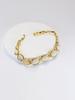Women's Rose Gold 18K Cat's Eye Stone Bracelet Jewelry