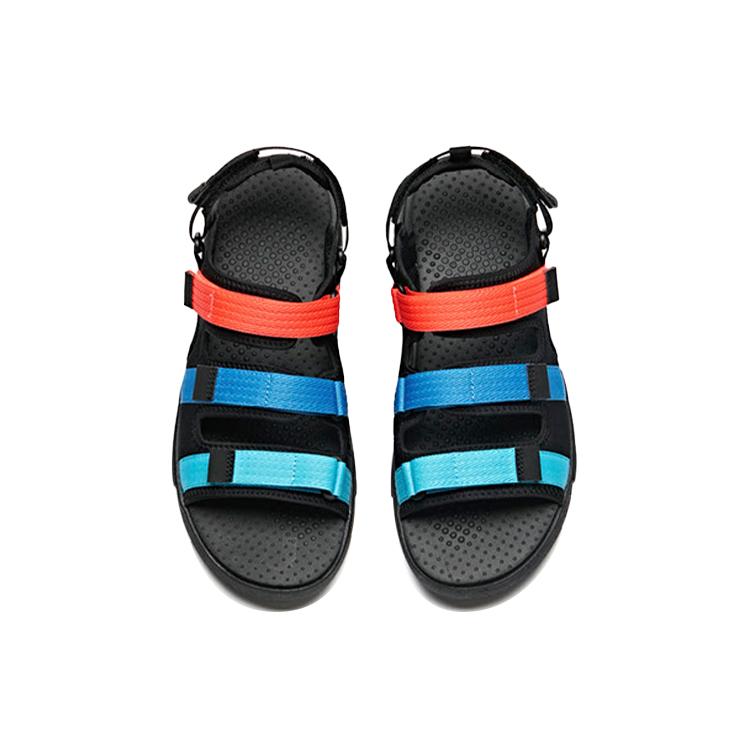 Anta Life Collection Beach Sandals Men's Black Red Blue 91926971-4