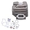 52mm Cylinder Piston Kit, Easy To Install Replacement for MS381 038 MS 381 Chainsaw, with Aluminum Alloy and Iron Material