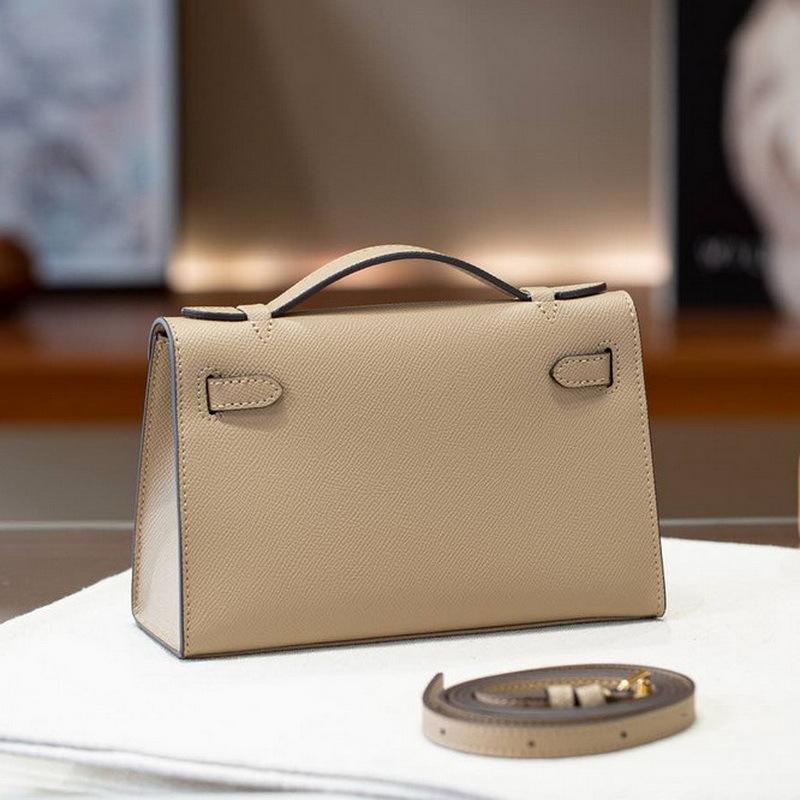 Tas Dames 2026 Nieuw Palmpatroon Koeienhuid 22cm Mini Generatie Kai-Li Mode Draagbare Echte Leer Dames Tas