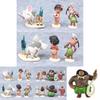 Charming 10pcs Moana Doll Collection Adorable Pvc Action Figures Perfect For Kids Gifts