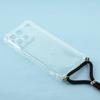 For Motorola Moto G56 5G Case Reinforced Corner TPU Clear Phone Cover with Lanyard