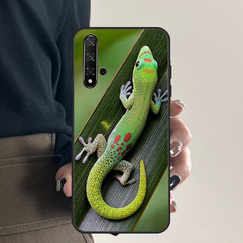Lizards Geckos For Huawei Nova Y70 Y90 Y60 Y61 Y91 Y72 9 10 SE 12i 12s 11i 5T P60 Pro P20 P30 P40 Lite Case