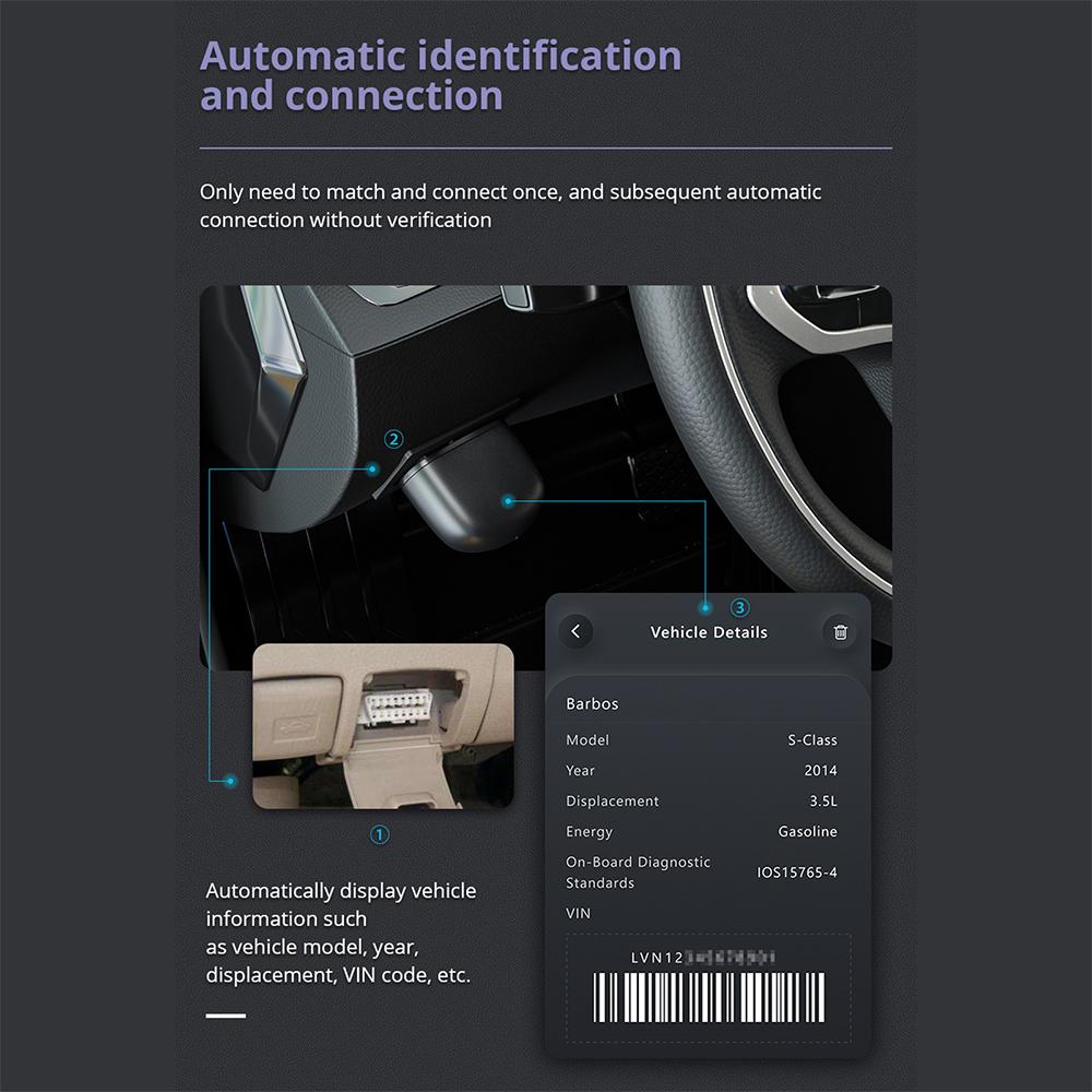 Für Android/IOS ELM327 V2.1 Auto Motor Fehler Code Reader OBD2 Scanner Bluetooth 4,2 Auto Dignostic Scanner EOBD Fehler Code Reader