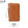 2024 RFID Travel Passport Holder & Ticket Organizer - Multifunctional Zipper Document Bag