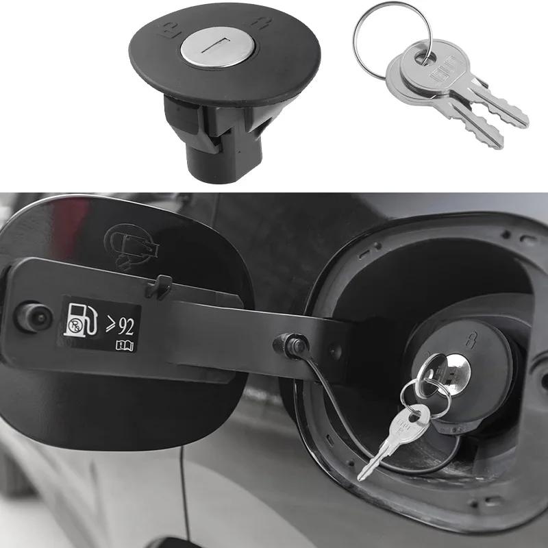 Fit For Ford Fiesta Focus F-150 Car Fuel Gas Tank Locking Cover Cap With Keys Auto Accessories Plastic Black #8U5Z-9C268-B