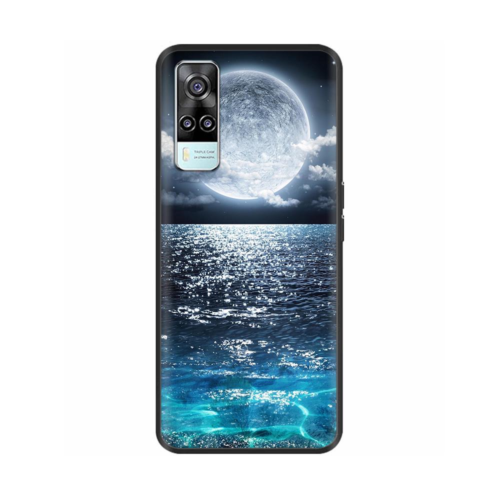 Für Vivo Y33 V2057 Hülle Silikon Weiches TPU Handy Rückabdeckung für Vivo Y33 4G Hülle für vivoY33 Y 33 2021 Coque Fundas Para Bumper