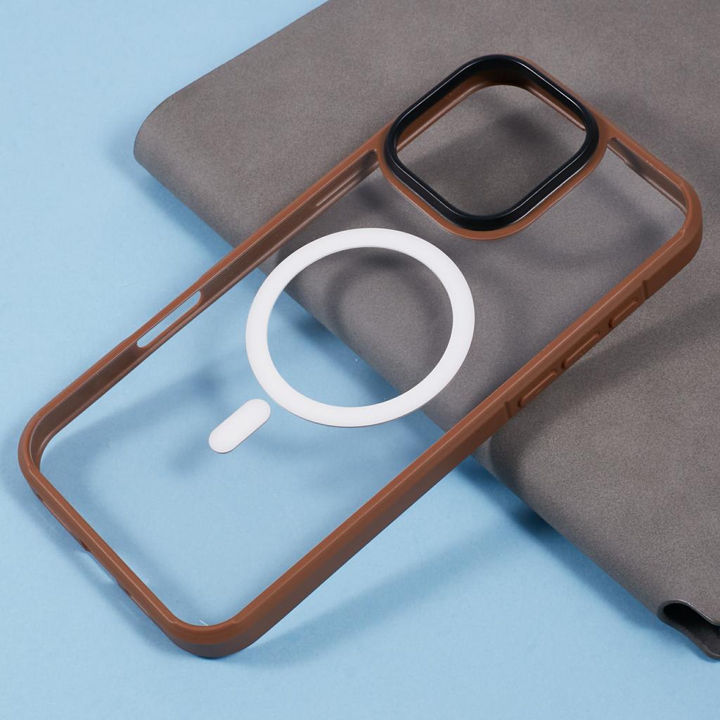 X-LEVEL Crystal Clear Series for iPhone 16 Pro Case TPU+PC Phone Cover Compatible with MagSafe
