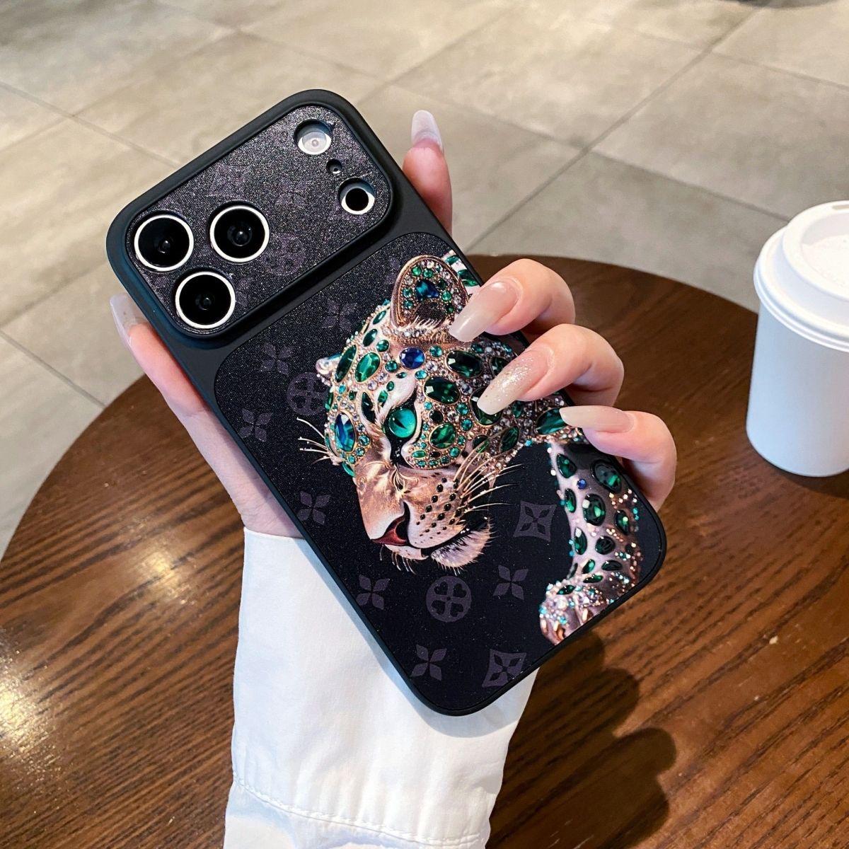 Shockproof Luxury for iPhone PU Phone Case Opp Bag&For iPhone 16