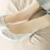 Ladies' Summer Seamless Lace Silicone Anti Slip Shallow Mouth Invisible Boat Socks