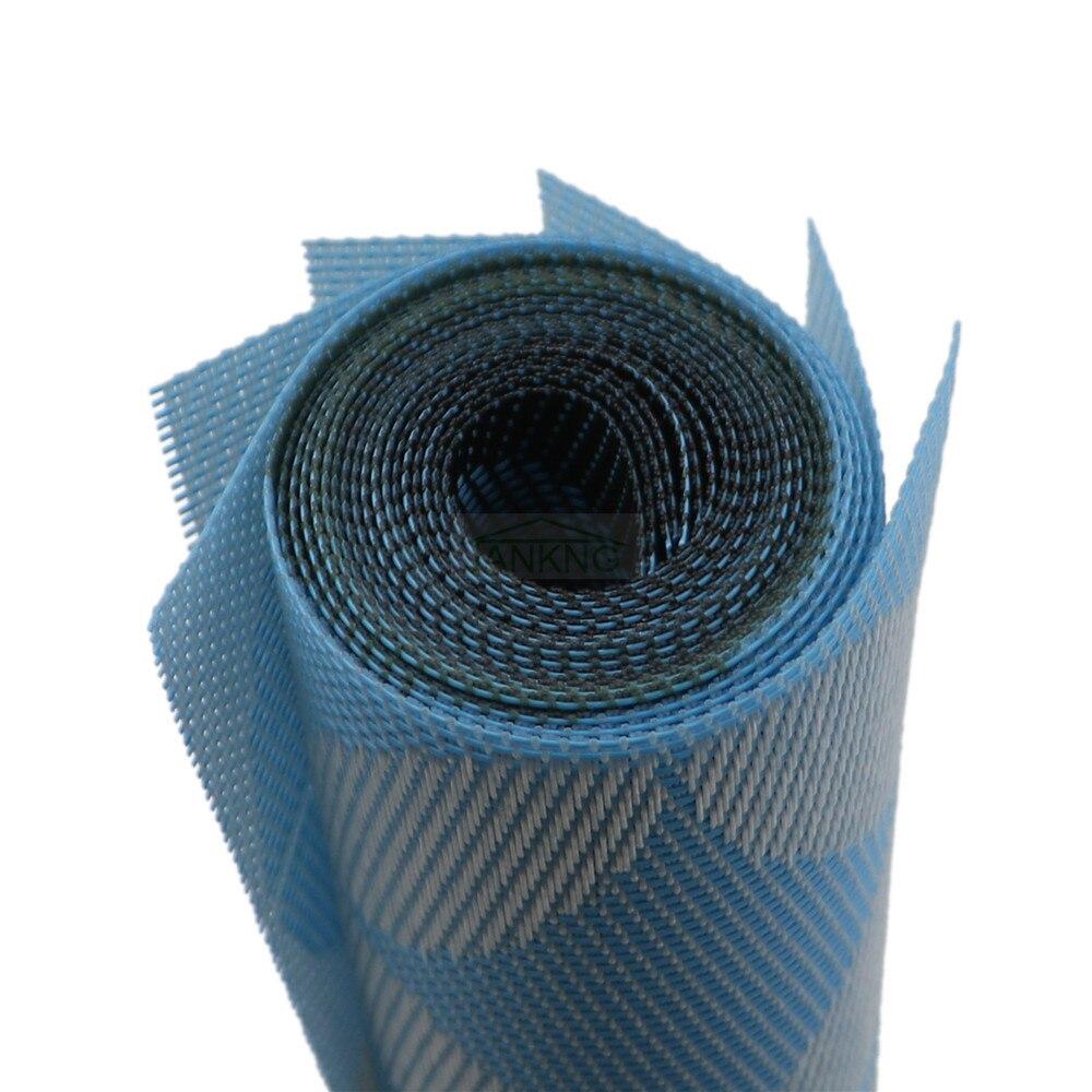 6 sztuk / partia nowość podkładki pod kubek podkładka pod kubek żaroodporne pcv kuchnia jadalnia w paski podkładki stołowe na mata stołowa 45 * 30 cm