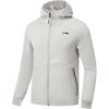 Li Ning Fitness Series Letter Print Zipper Hoodie Casual Jacket Men Jackets AWDW101-3