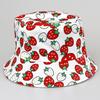 Double-Sided Tropical Fruit Bucket Hat – Trendy Sun Protection for Outdoor Wear