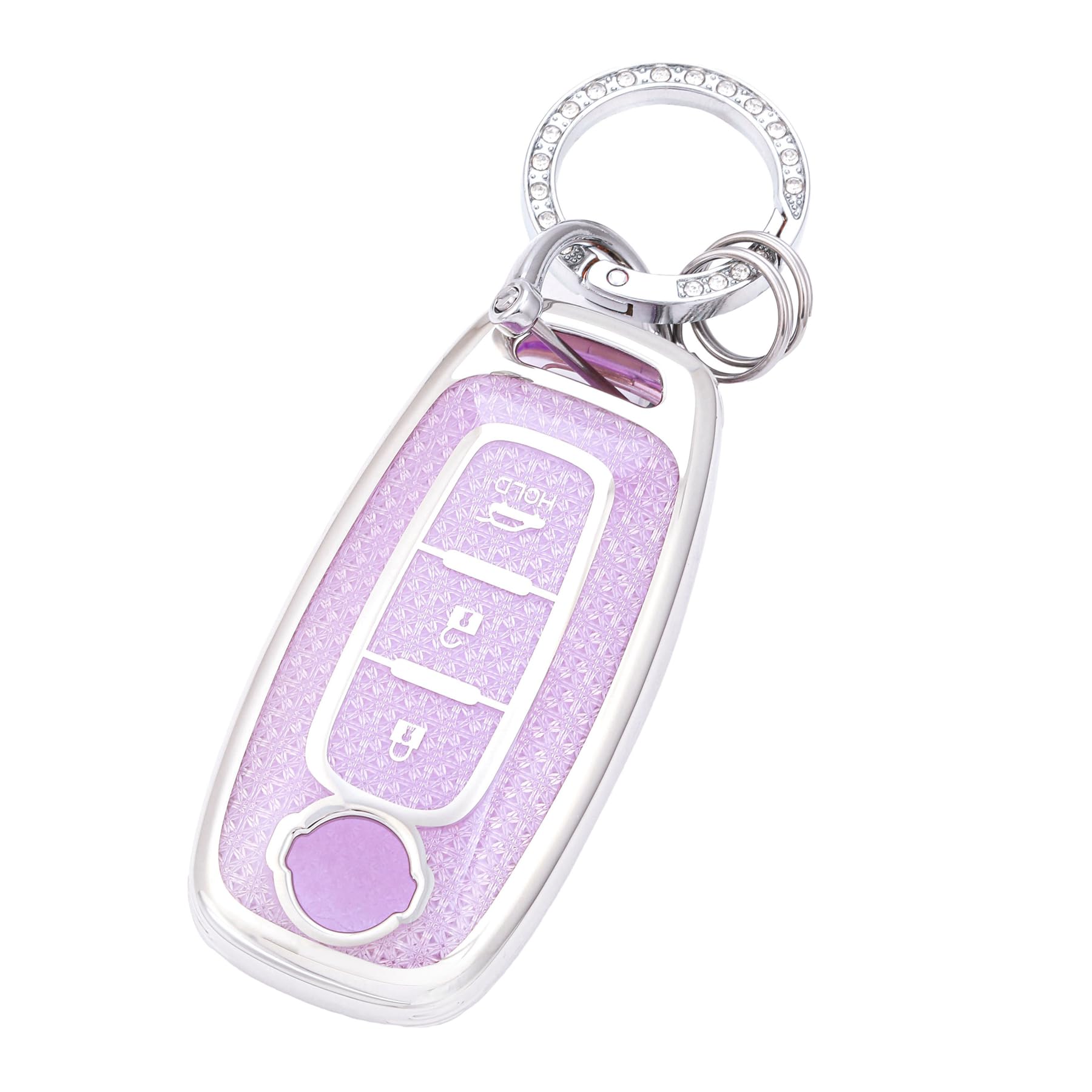 [YANMW] Aria Key Case Compatible Nissan New Model X-Trail Key key case серебряный