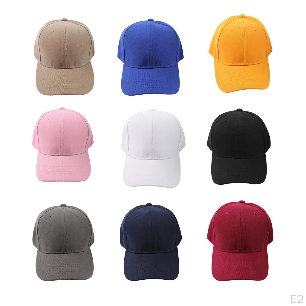 Lässige Golf-Kappe mit Schirm, Gebogene Basketball-Kappe