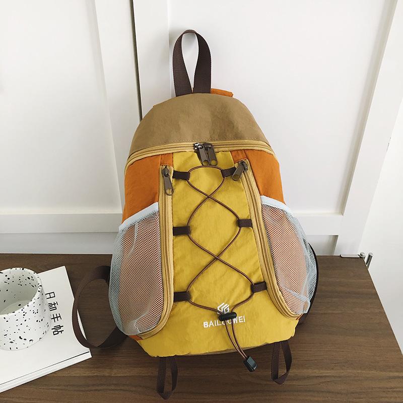 

Легкий рюкзак, Рюкзак для походов, Дорожный школьный рюкзак, Сумка для походов, Спортивный и модный One Size коричневый