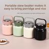 New 900ML Stewing Cup Leak-Proof Storage Portable Stewing Pot Large Capacity Food Jar