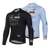 MAAP Long Sleeve Cycling Jersey Men Women Breathable Quick Dry Mountain Road Bike Outdoor Sport Apparel Fall