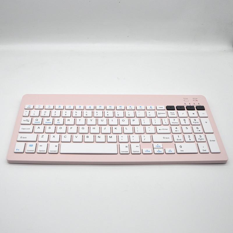 Dual-Mode Wireless Bluetooth & 2.4G Silent Keyboard for Business and Home Use