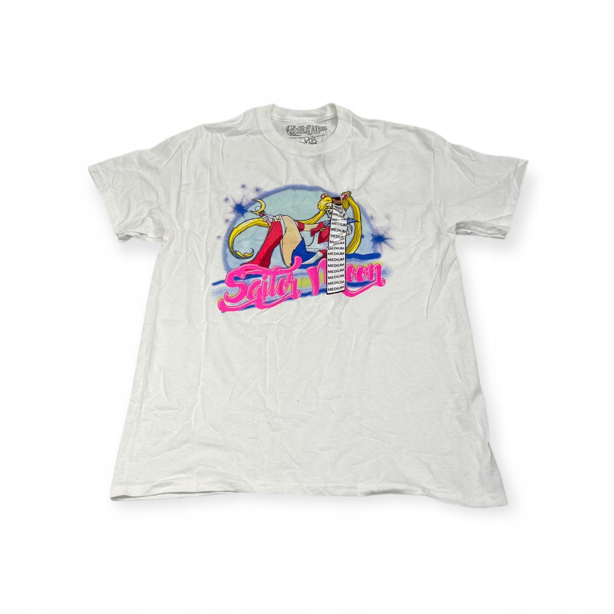 

Koszulka T-shirt męski okrągły dekolt SPENCER S SAILOR MOON M