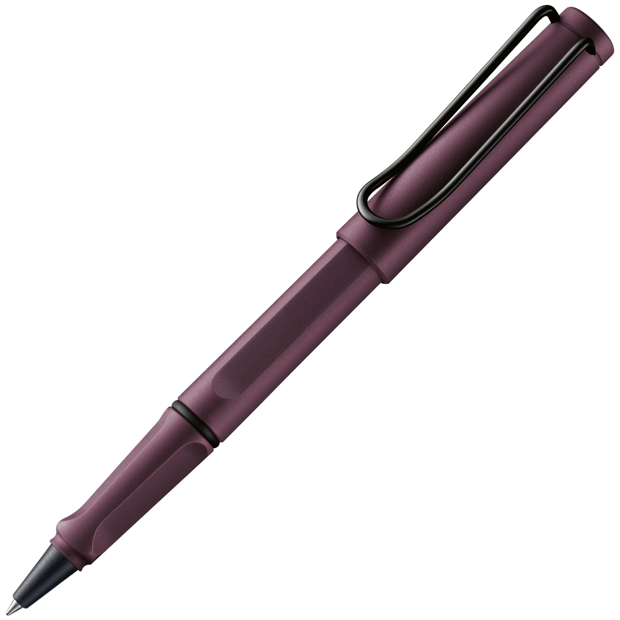 

LAMY Safari Scarlet Rollerball Pen Ergonomic Medium Line Width Comfortable for Long Writing Times Made of Durable ASA Plastic Includes Black LAMY M 63 алый