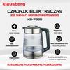 Czajnik Elektryczny Z Regulacją Temperatury Szklany 1.7L KLAUSBERG KB-7888