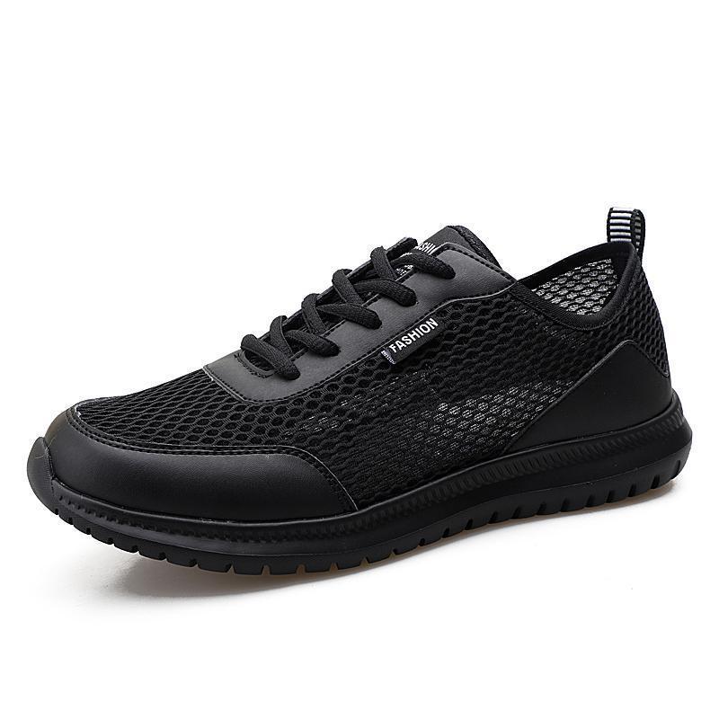 

Men s mesh shoes large size hollow breathable plus size casual mesh sports shoes 38