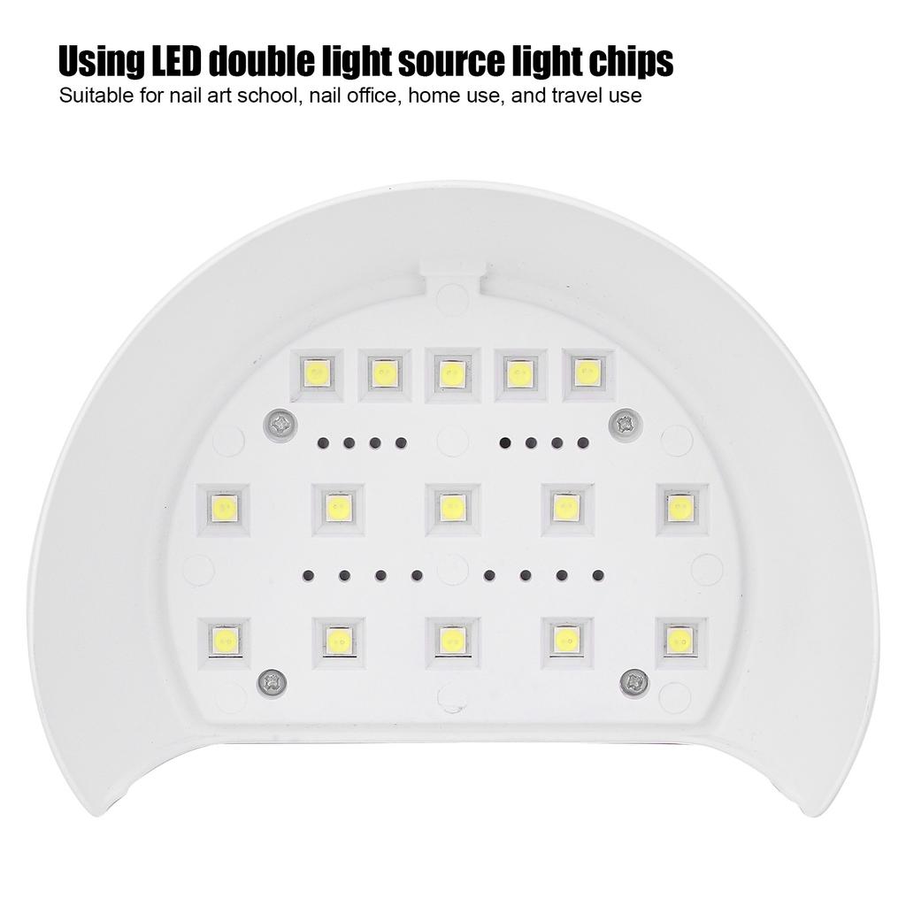 48W Mini Nail Lamp Intelligent Sensing Timing Nail Polish Gel Dryer UV LED Nail Art Light Machine