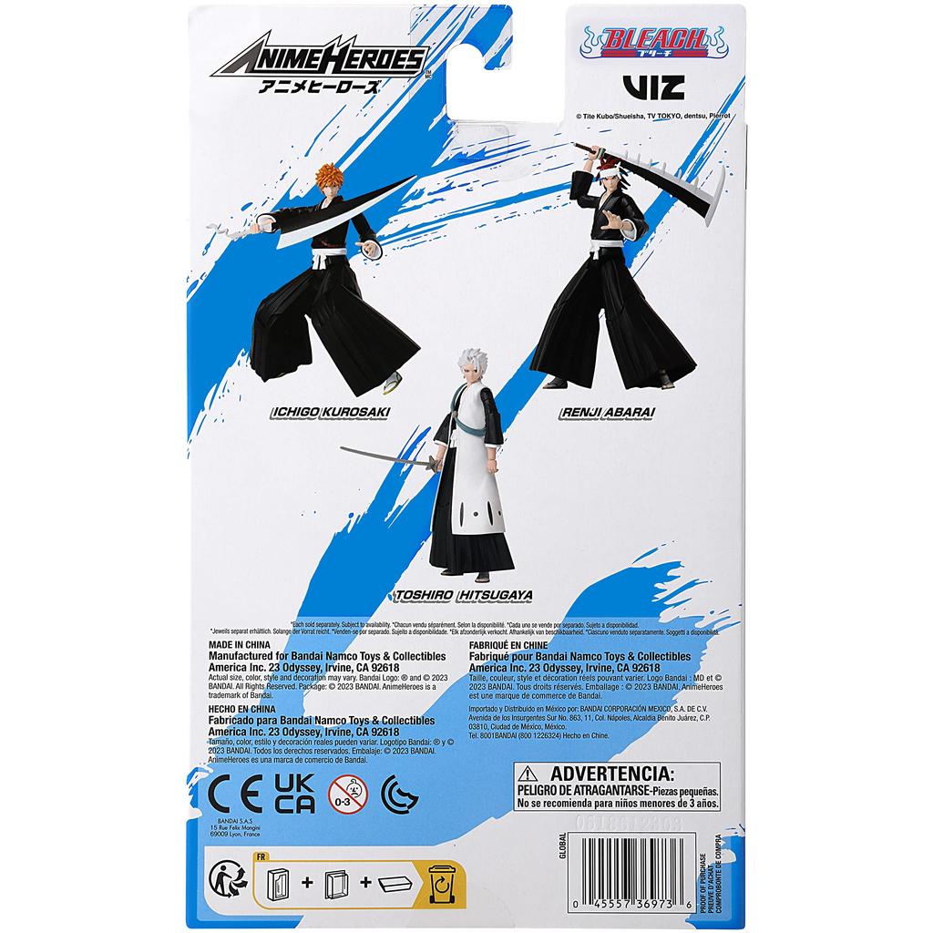 ANIME HEROES Bleach Toshiro Higatani Action Figure